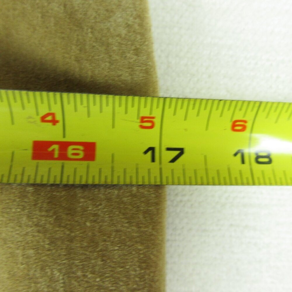 Mossimo Supply Co. Tan 100% Leather Suede Pencil Skirt Size 2 Boho Y2K - Picture 8 of 10